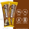 FITCRUNCH Snack Size Protein Bars, 6-Layer Baked Bar, 4g of