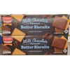 Bentons Milk Chocolate Flavored Butter Biscuits 4.4oz 125g (Two Boxes)