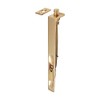 Timco - Lever Action Flush Bolt - Polished Brass (Size