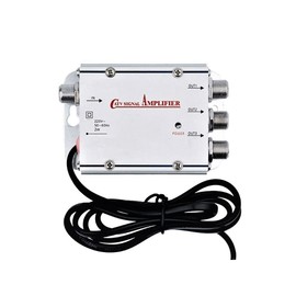 Digital Terrestrial Antenna Amplifier with 3 Outputs for Analog or Digital TV Aerials