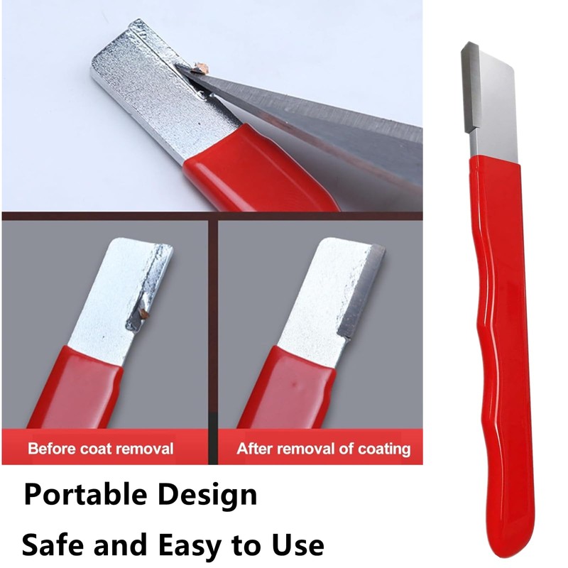 2 Pcs Scissor Sharpener Pruning Tool Sharpener, Garden Tool Sharpener