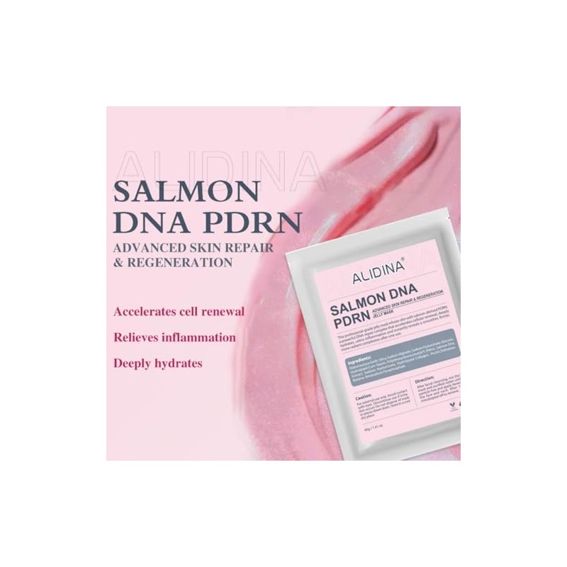 Jelly Mask Pink Facial Peel PDRN Salmón DNA
