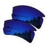 SmartVLT Men's Pacific Blue Replacement Lenses for Oakley Flak 2.0