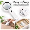 Foldable LED Magnifying Glass for Reading & Detail Work –