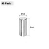 M METERXITY 40-Pack 3 x 8 mm Dowel Pin, 316