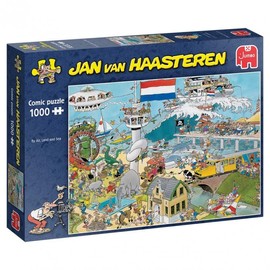 Jan Van Haasteren - To Land Air and Sea - 1000 Piece Puzzle (81912)