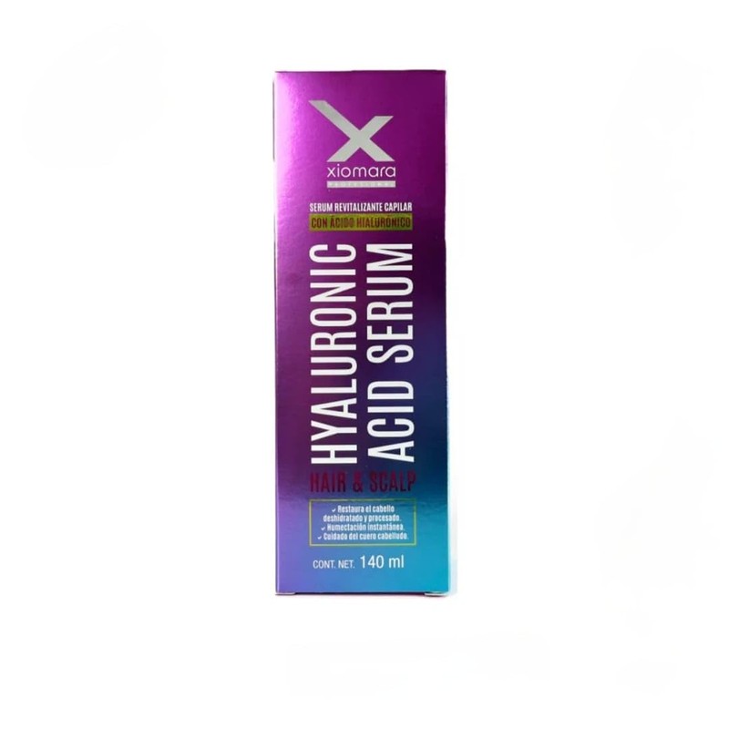 Xiomara Sérum Revitalizante Capilar con Ácido Hialurónico, 140 ml