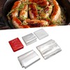 5 Packs Plastic Sausage Casings High Temperature Food Grade Inedible