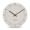 Cander Berlin MNU 2930 B Wall Clock Silent Warm Grey