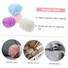 LALAFINA Woolen Scarf Hat Yarn 4 Rolls Cotton Yarn Perfect