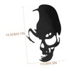 iplusmile 3pcs Funny Reflective Car Sticker Skull Decorative Decal for