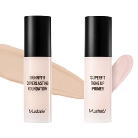 Mustaev Foundation No. 21 Vanilla + Tone-up Primer SET BNS / 머스테브 파운데이션 21호 바닐라 +톤업 프라이머 SET BNS