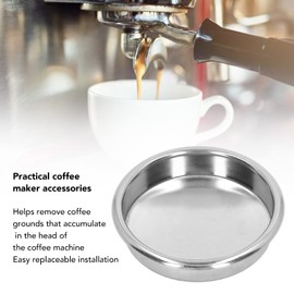 Filtro Ciego para Máquina de café de Acero Inoxidable, Inserto de Retrolavado de 58mm para el Hogar, Adecuado para Máquinas de café de 58mm