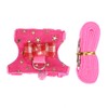 Hamster Harness, Adjustable Walking Vest Set Lead Leash Walking Harness