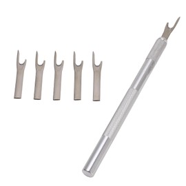 Seam Cutter Handle Tool Blade Remover Seam Ripper Durable Set High Carbon Steel Metal Alloy Aluminum Aluminium Carbon Alloy Steel Craft Shears