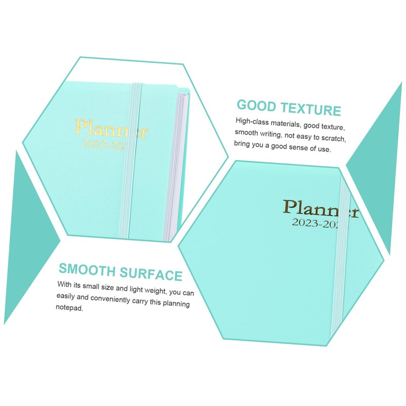 KICHOUSE Schedule Notebook Coil Binding 2023 Year Budget Planner English