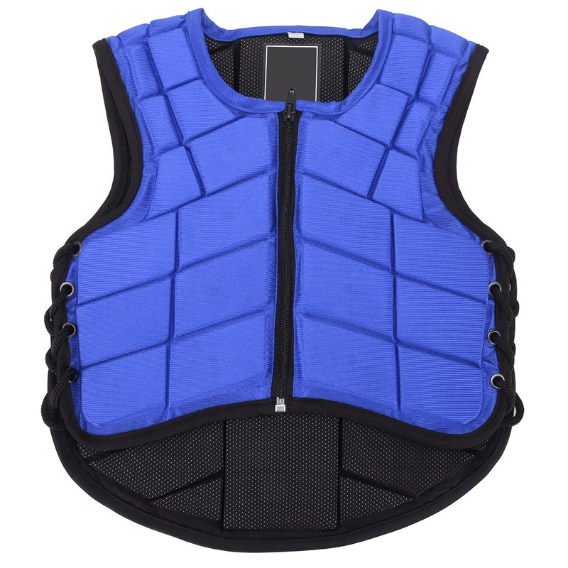 Kids Equestrian Vest Foam Padded Safety Horse Riding Protective Gear