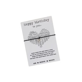 Birthday gift | Birthday wish string | Birthday wish bracelet | Gift for birthday