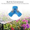 soobu Hose Splitter Connector Plastic Faucet Splitter 4 Pcs 2
