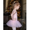 Zaclotre Short Sleeve Glitter Dance Ballet Tutu Leotard Ballerina Outfit