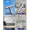 CTIME 80" Window Washing Kit with Extension Pole : Professional