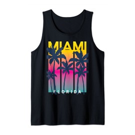 Cool Miami Florida Graphic Design Tees, I Love Miami, Miami Tank Top