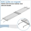 Universal Wind Guard and Warming Rack Set for Griddle From