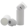 Kosmetex Airless Pump Dispenser 30 ml Silver Stripes Cream Dispenser