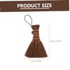 TOVINANNA 1Pc Delicate Corner Broom Compact Mini Palm Sweeping Tool