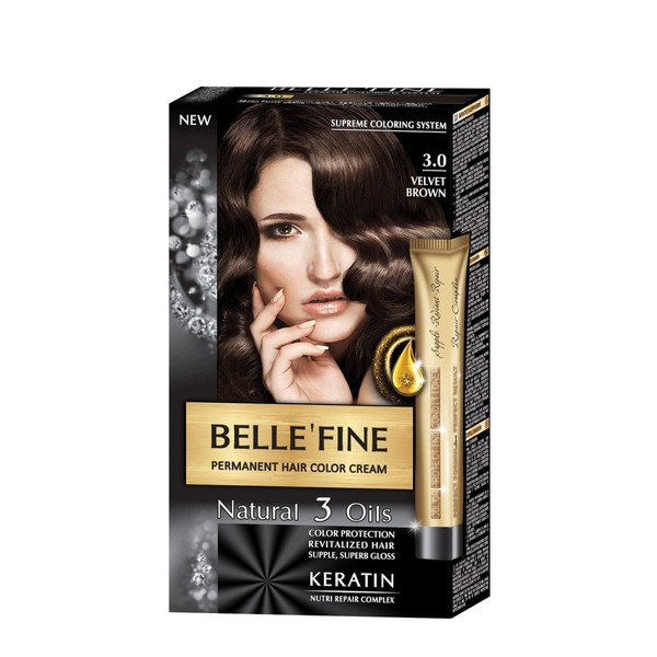 Belle’Fine Permanent Hair Colour Cream