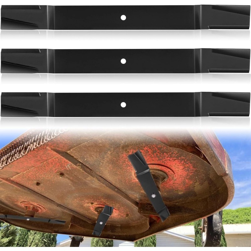 for Bush Hog 88773 82325 Blades 72" Cut Finish Mower