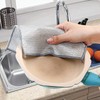 12Pcs Multifunctional Non-Scratch Wire Dishcloth Multipurpose Wire Dishwashing Rags for