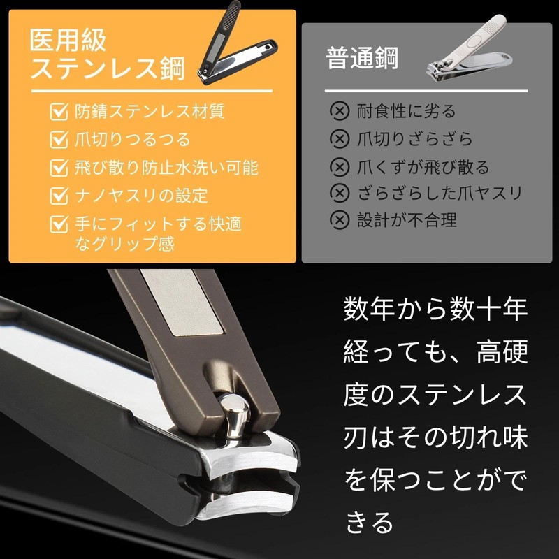 Nail Clippers, High Quality, Made in Japan, Popular Ranking, Professional