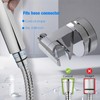 Handheld Shower Head Holder - Enhanced Suction Cup - Large
