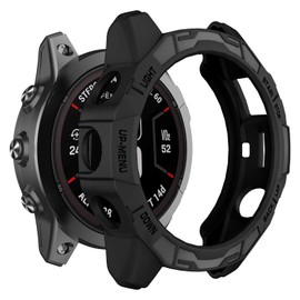 ISABAKE Cases Compatible with Garmin Epix Pro Gen 2 47 mm/Fenix 7 Pro/Fenix 7 Case, TPU Protective Covers Watch Frame Protector Shell Accessories