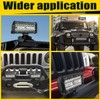 MUVKQC 7 Inch LED Light Bars - 8PCS 120W LED