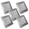 Gchee Boat Cabin Vents Air Vent Cover Ventilation Louver 4-1/2"