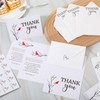 Marspark 100 Sets Funeral Thank You Sympathy Cards with Envelopes