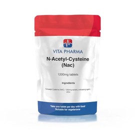 VITA PHARMA N-Acetyl-Cysteine (NAC) 1200mg 60 Tablets