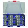Tivoly Set of 12 Mixed Shape Router Bits Blue XT606470003