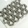 HXCOMET M14-2 Hex Nuts (30pcs), 304 Stainless Steel (18-8), DIN