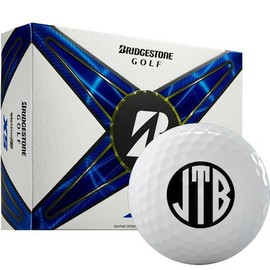 2024 Bridgestone Tour B XS Monogrammed Golf Balls
