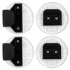 Miumoon No Drill Retractable Baby Gates Parts, Large Size No
