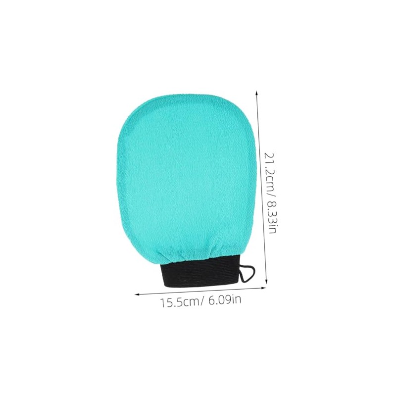 Healeved Guante Exfoliante Baño Piel Sensible Ducha Corporal Eliminar Muerta