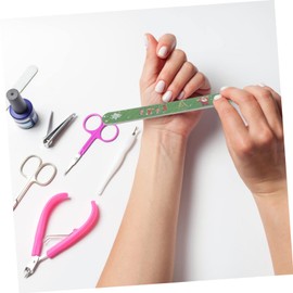 Healeved 2sets Christmas Nail File Set 12 Grits Nail Buffers for Women Nail Care Kit Rounded End for Toenails Fingernails Safe for Manicure Pedicure 12pcs*2