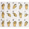 ASL - Tarjetas flash de lenguaje de señas, 26 letras