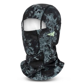 KastKing Mountain Mist Balaclava Mask – Winter Balaclava Face Mask for Men and Women – Ideal Cold Weather Gear for Ice Fishing, Snowmobiling, Skiing, Snow Boarding, Photography, Hunting & More - Color: Obsidian