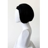 Bob half wig hairpiece, Flexihair: Amelie chestnut brown #8