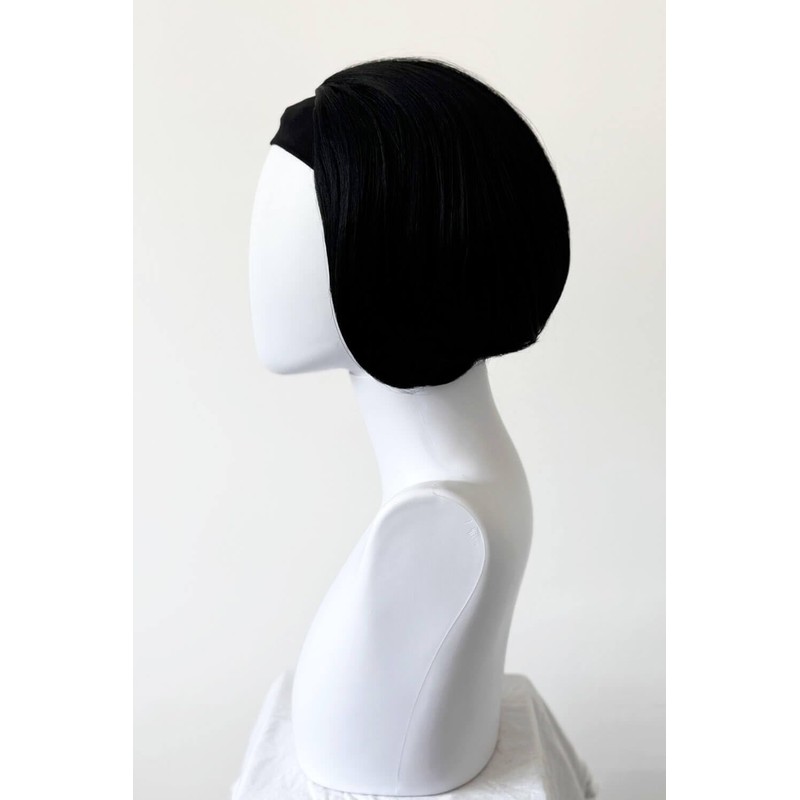 Bob half wig hairpiece, Flexihair: Amelie chestnut brown #8
