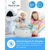 Third of Life Mattress Protector, 200 x 200 cm, Waterproof,